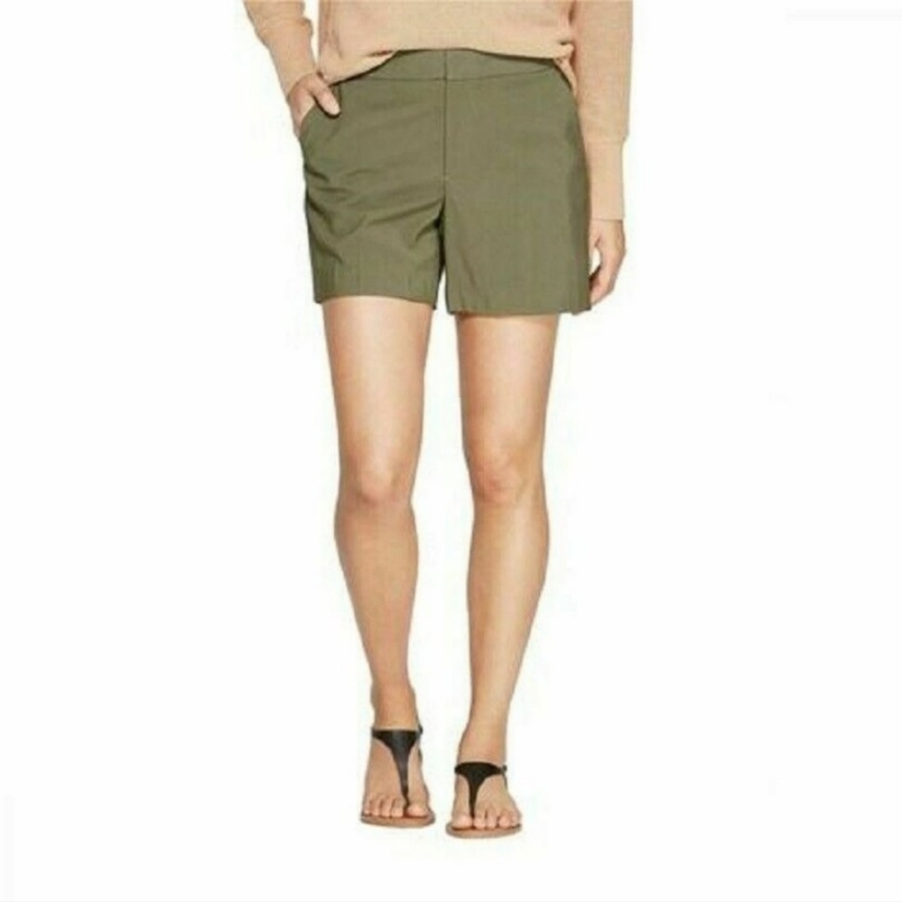 A New Day Olive Green Shorts 6 Small